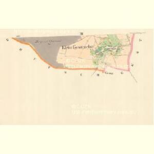 Klein Gestrzeby (Maly Gestrzeby) - m1084-1-002 - Kaiserpflichtexemplar der Landkarten des stabilen Katasters