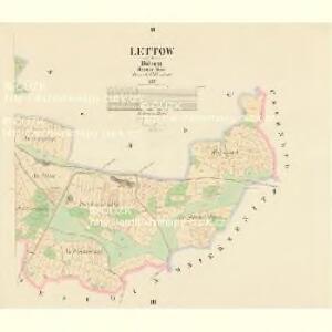 Lettow - c3896-1-002 - Kaiserpflichtexemplar der Landkarten des stabilen Katasters