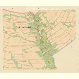 Nieder Johnsdorf (Dolnj Třessnowec) - c1402-1-004 - Kaiserpflichtexemplar der Landkarten des stabilen Katasters