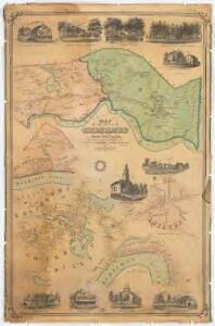 Map of the towns of Salisbury & Amesbury : Essex County, Mass