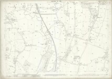 Sussex XIII.4 (includes: Horsham Rural; Warnham) - 25 Inch Map