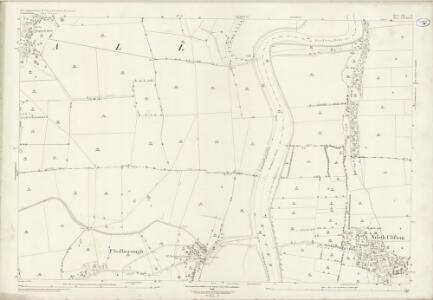 Lincolnshire LXVIII.4 (includes: Dunham; Fledborough; Newton on Trent; North Clifton; Ragnall) - 25 Inch Map