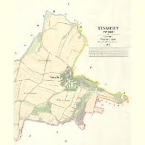 Tinischt (Tinisst) - c8154-1-001 - Kaiserpflichtexemplar der Landkarten des stabilen Katasters