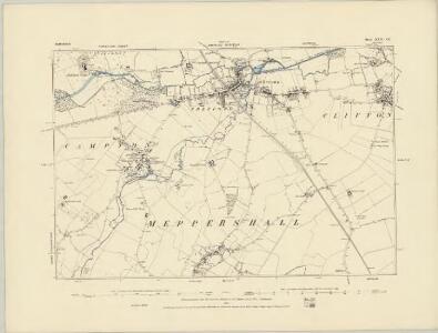 Bedfordshire XVIII.SE - OS Six-Inch Map