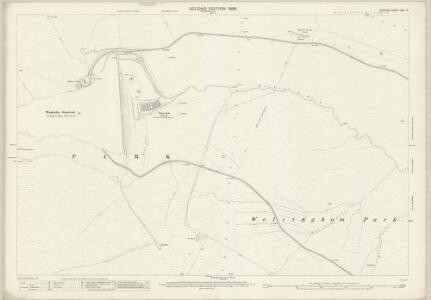 Durham XVII.15 (includes: Muggleswick; Wolsingham Park Moor; Wolsingham) - 25 Inch Map
