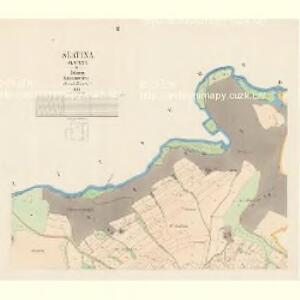 Slatina (Slatyna) - c7005-1-002 - Kaiserpflichtexemplar der Landkarten des stabilen Katasters