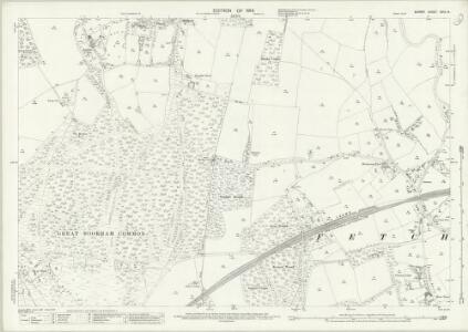 Surrey XVIII.14 (includes: Fetcham; Great Bookham) - 25 Inch Map