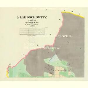 Mladoschowitz - c4743-1-001 - Kaiserpflichtexemplar der Landkarten des stabilen Katasters