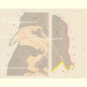Gross Wosnalitz - c5537-1-001 - Kaiserpflichtexemplar der Landkarten des stabilen Katasters