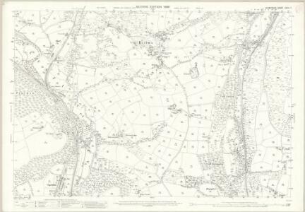 Glamorgan XXXIV.7 (includes: Betws Tir Iarll; Llangeinwyr; Llangynwyd Lower) - 25 Inch Map