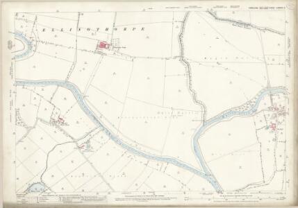 Yorkshire CXXXVIII.3 (includes: Boroughbridge; Ellenthorpe; Humberton; Myton On Swale) - 25 Inch Map
