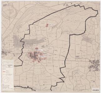 Volken: Definition der Siedlungen für die eidgenössische Volkszählung am 01.12.1970; Siedlungskarte