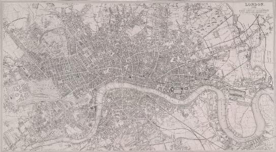 LONDON 1849 DRAWN & ENGRAVED EXPRESSLY FOR THE POST OFFICE DIRECTORY