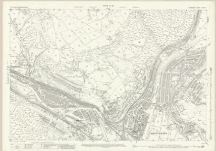 Glamorgan XXVIII.10 (includes: Pont Y Pridd) - 25 Inch Map