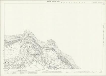 Devon XVII.8 (includes: Clovelly; Hartland) - 25 Inch Map