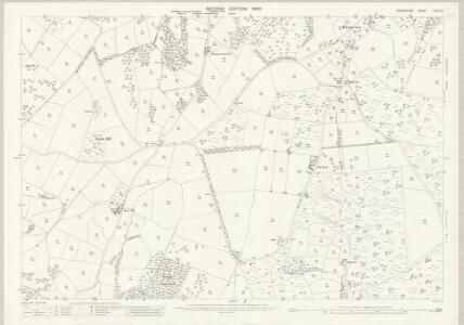 Shropshire LXVIII.12 (includes: Clun; Llanfair Waterdine) - 25 Inch Map