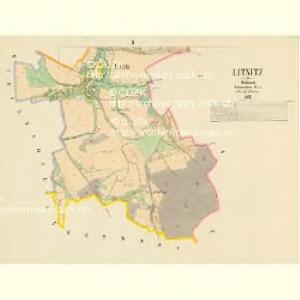 Litnitz - c4156-1-002 - Kaiserpflichtexemplar der Landkarten des stabilen Katasters