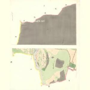 Rožnau (Rožnow) - m2628-1-001 - Kaiserpflichtexemplar der Landkarten des stabilen Katasters