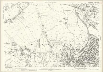 Staffordshire LXXII.11 (includes: Birmingham; Smethwick; Warley Woods) - 25 Inch Map