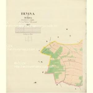 Binina - m0309-1-002 - Kaiserpflichtexemplar der Landkarten des stabilen Katasters