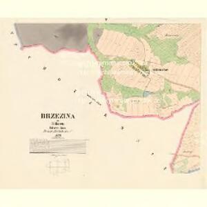 Brzezina - c0576-1-005 - Kaiserpflichtexemplar der Landkarten des stabilen Katasters