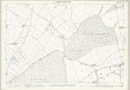 Essex (1st Ed/Rev 1862-96) LX.15 (includes: Billericay; South Hanningfield; Stock) - 25 Inch Map