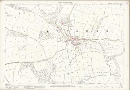 Yorkshire CCXIX.16 (includes: Fairburn; Ledsham; Ledston) - 25 Inch Map