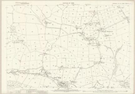 Yorkshire CXXXVI.12 (includes: Bishop Thornton; Hartwith Cum Winsley) - 25 Inch Map