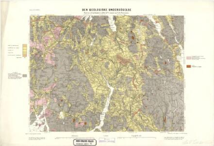 Geologisk kart 31b: Den Geologiske Undersøgelse,  Rektangel 15A Eidsberg