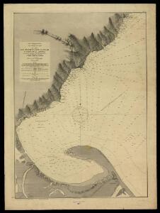 Plano del Puerto del Fangar y Golfo de la Ampolla : levantado en 1880 por la Comisión Hidrográfica ...
