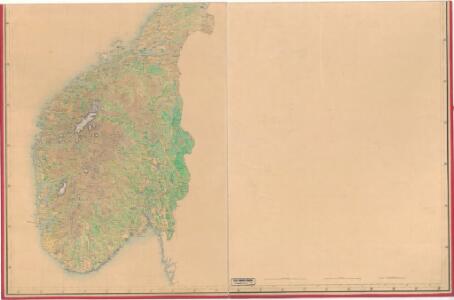 Statistikk kart 27 sør: Norvège. Kart udvisende skov, dyrket og udyrket mark