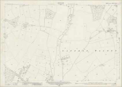 Essex (New Series 1913-) n VII.12 (includes: Saffron Walden) - 25 Inch Map