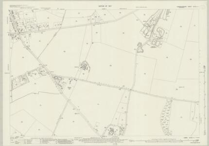 Cambridgeshire XLVII.11 (includes: Cambridge; Great Shelford; Stapleford) - 25 Inch Map