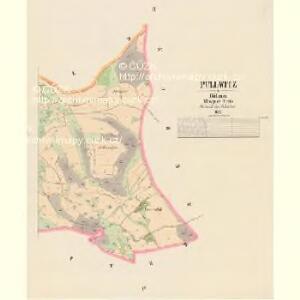 Pullwitz - c6282-1-002 - Kaiserpflichtexemplar der Landkarten des stabilen Katasters