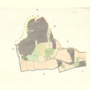 Policzna - m2353-1-002 - Kaiserpflichtexemplar der Landkarten des stabilen Katasters