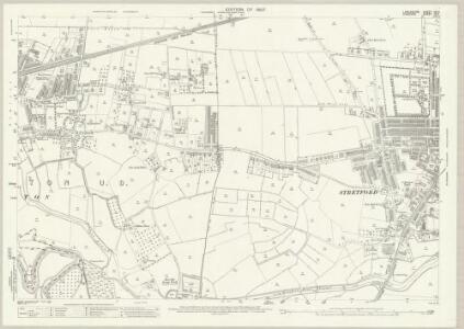 Lancashire CX.4 (includes: Davyhulme; Sale; Stretford; Urmston) - 25 Inch Map