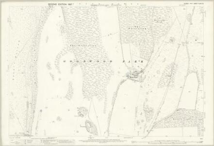 Sussex XLVIII.12 (includes: Boxgrove; East Dean; Singleton; Westhampnett) - 25 Inch Map