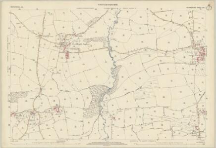 Devon LV.7 (includes: Cheriton Fitzpaine; Sandford; Stockleigh English) - 25 Inch Map