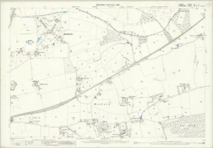 Surrey XXX.3 (includes: Aldershot; Farnham; Seale) - 25 Inch Map