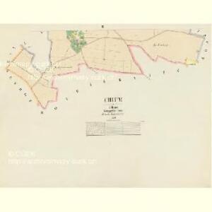 Chlum - c2510-1-002 - Kaiserpflichtexemplar der Landkarten des stabilen Katasters