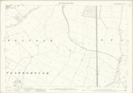 Nottinghamshire XL.11 (includes: Cotham; Flawborough; Kilvington; Shelton; Staunton) - 25 Inch Map