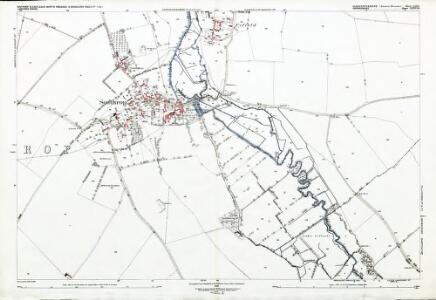 Gloucestershire LIII.6 (includes: Eastleach; Langford; Lechlade; Little Faringdon; Southrop) - 25 Inch Map