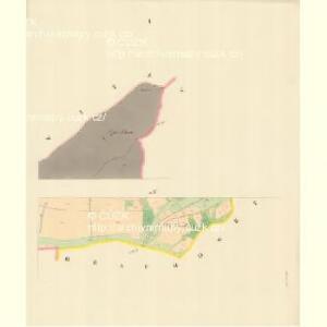 Krhowa - m1360-1-001 - Kaiserpflichtexemplar der Landkarten des stabilen Katasters