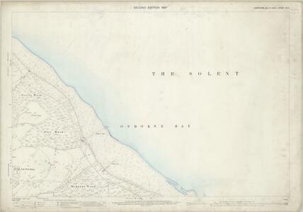 Hampshire and Isle of Wight XC.3 (includes: Cowes) - 25 Inch Map