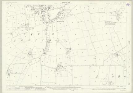 Suffolk XXXVI.13 (includes: Mendlesham; Stoke Ash; Thwaite; Wickham Skeith) - 25 Inch Map