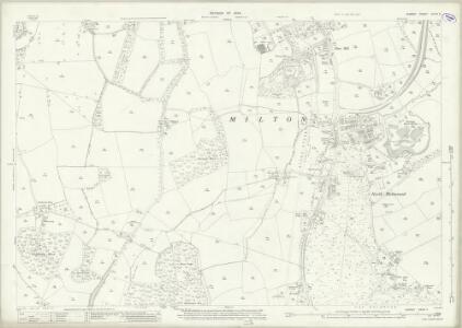 Surrey XXXIII.7 (includes: Dorking; Holmwood; Milton) - 25 Inch Map