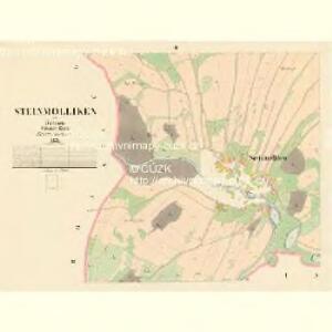 Steinmolliken - c3023-1-002 - Kaiserpflichtexemplar der Landkarten des stabilen Katasters