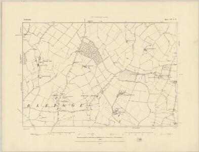 Bedfordshire VII.NW - OS Six-Inch Map