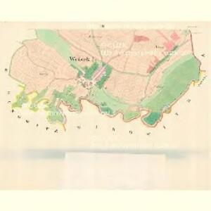 Wessek (Wesek) - m3370-1-003 - Kaiserpflichtexemplar der Landkarten des stabilen Katasters