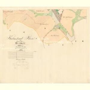 Budkau - m0281-1-008 - Kaiserpflichtexemplar der Landkarten des stabilen Katasters